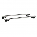 Μπάρες Οροφής Αλουμινίου Universal Rackit RK004-1 135cm Railing System Σετ Με Πόδια Και Κλειδαριά Ασημί 2 Τεμάχια - Bars - Rooftop Cargo